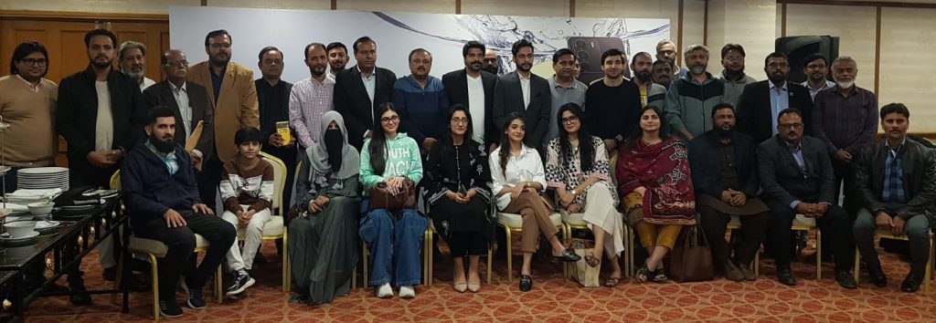 Realme C75 media session in karachi